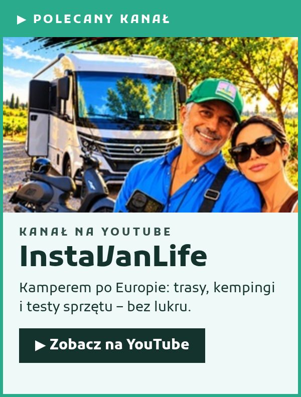 InstaVanLife – kanał o podróżach kamperem na YouTube